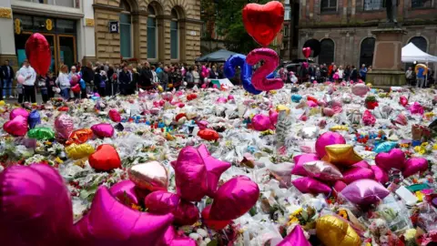 Reuters Tributes at St Ann's Square, Manchester