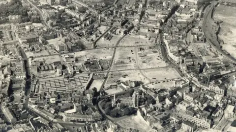 West Glamorgan Archives Swansea aerial (1941)