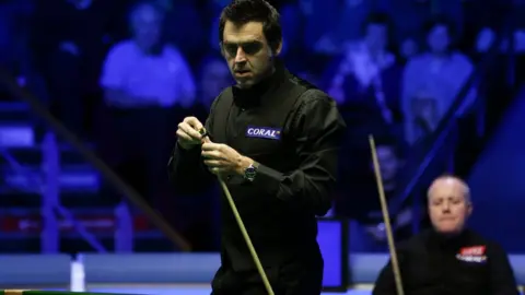 Getty Images Ronnie O'Sullivan at Preston Guild Hall