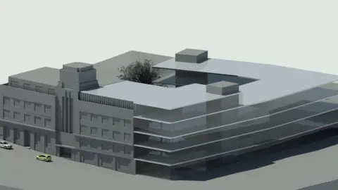 Mansfield District Council Artists impression of Mansfield Connect