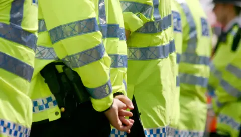Getty Images Met Police officers 