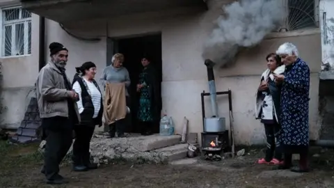 EPA People in Shusha of Nagorno-Karabakh