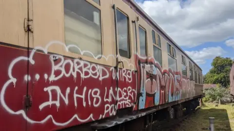 Swanage Railway Graffiti