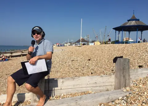 BBC Sussex Big Bus Tour in Bognor Regis