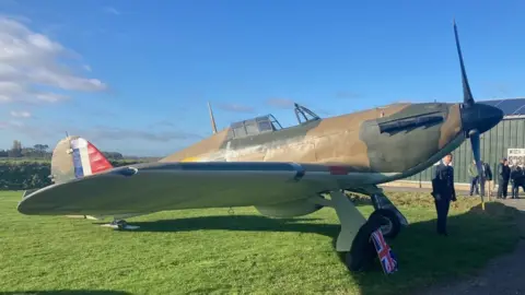 BBC Hawker Hurricane fighter