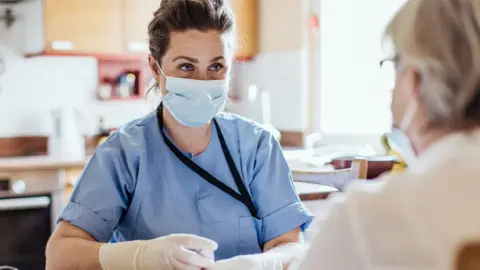 Getty Images Community health worker