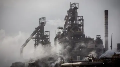 Getty Images Tata Steel in Port Talbot