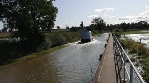 Matt Marsh Leicester Marathon cancelled flooding