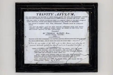 Jim Grover Wall tablet, Trinity Homes