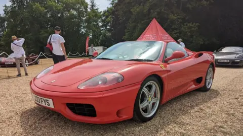 Ferrari at Steeleford Supercar Show