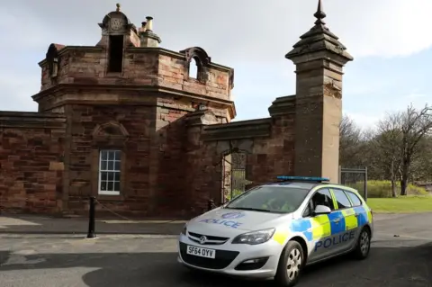 PA Media Police at Gosford House