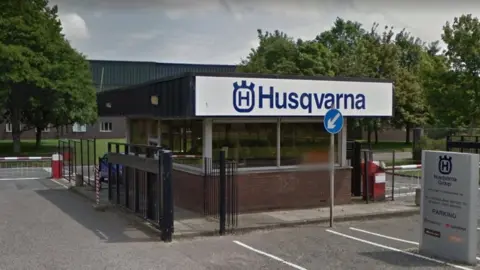 Google Husqvarna plant in Newton Aycliffe