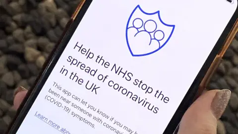 NHS Contact tracing app