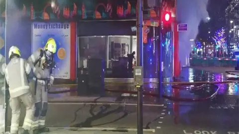 PA Media London Fire