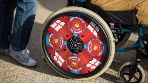 Getty Images Fans Arrive For West Ham United's First Game At Their New Stadium