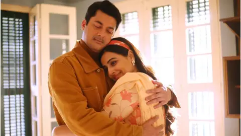 Amazon Prime Vidya Balan in a scene from Shakuntala Devi