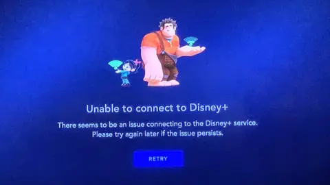 Cass McComb Disney+ error screen