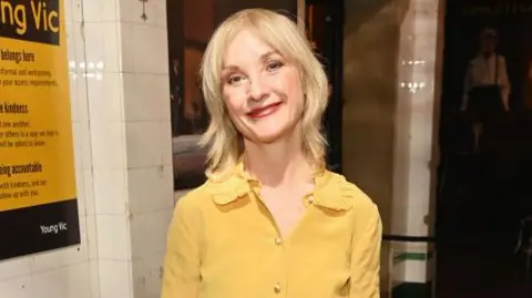 GETTY IMAGES Jane Horrocks attends the press night after party for "Nachtland" at The Young Vic in February 2024