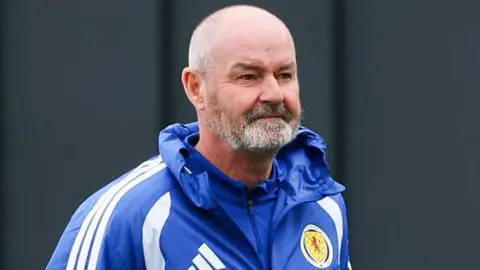 Scotland head coach Steve Clarke