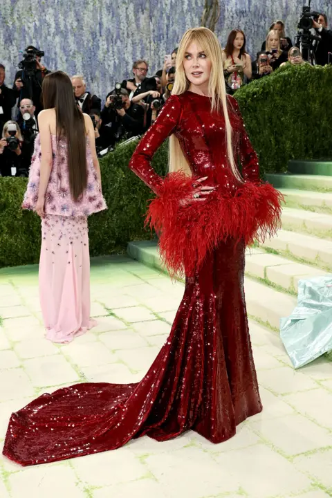 Jamie McCarthy/Getty Images Nicole Kidman and her daughter, Sunday Rose Urban, attend the 2026 Met Gala celebrating "Costume Art" at the Metropolitan Museum of Art on May 04, 2026 in New York City. 