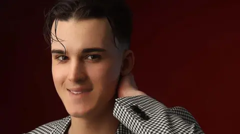 A photo of Stanislav Carpiuc taken from a modelling agency website
