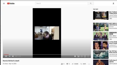 Friend challenges Facebook over Ronnie McNutt suicide video - BBC News