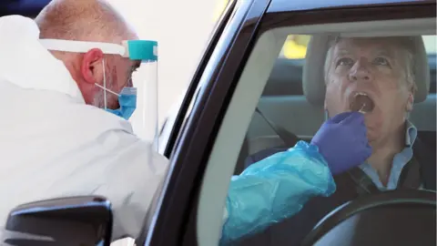 PA Media NHS Test and Trace