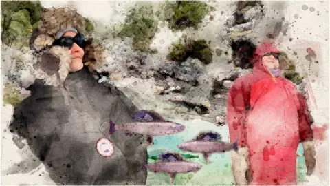 BBC Skolt Sami Pauliina Feodoroff in Näätämö Watershed, Finland