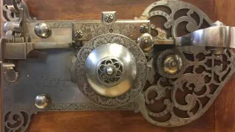 Cromwell Museum Door lock