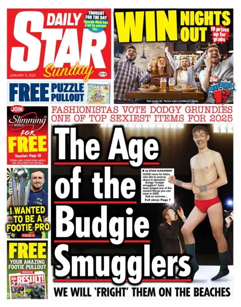 Judul di Daily Star berbunyi: "Zaman Penyelundup Budgie"