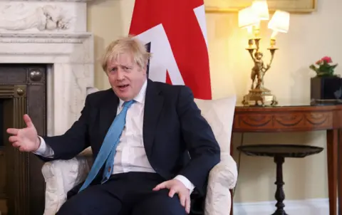 PA Media Boris Johnson - February 2022