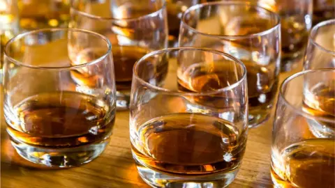 Getty Images Glasses of whisky