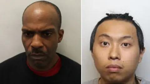 Wiltshire Police Clarke and Nguyen mugshots