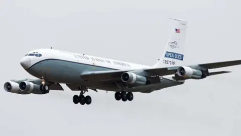 AirTeamImages.com A US Open Skies aircraft in flight