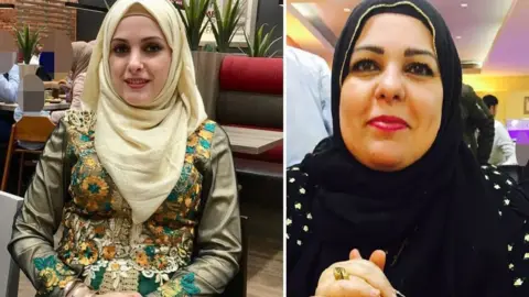West Midlands Police Raneem Oudeh and her mother, Khaola Saleem