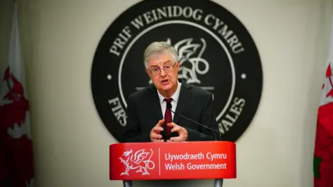 PA Media Wales First Minister Mark Drakeford