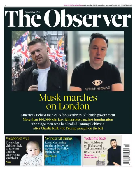  "Musk marches on London". 