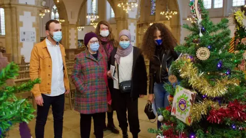 Martin Giles/BBC Refugee nurses