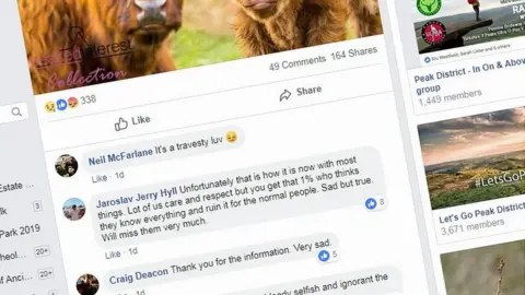 Facebook Social media reaction to the move