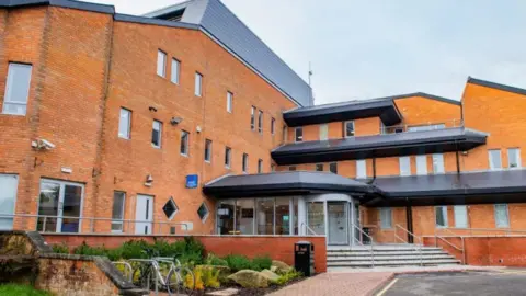 Tewkesbury Borough Council headquarters seen from the outside