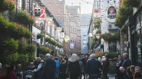 CARRIE DAVENPORT/GETTY IMAGES Culture Night events in Belfast
