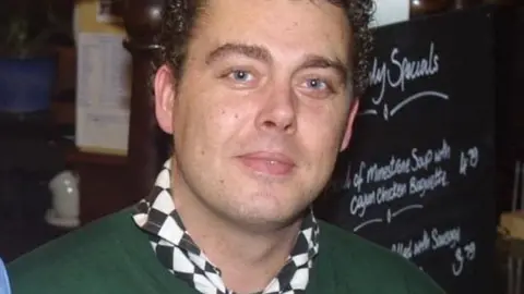 South London Guardian Mark Dixie as a pub chef