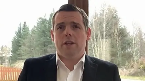 Scottish Conservative leader Douglas Ross