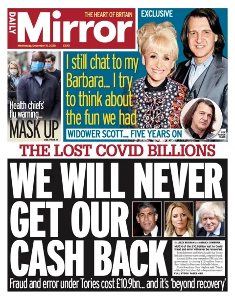 “We will never get our cash back”.