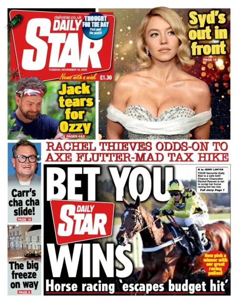 “Bet you Daily Star wins”.