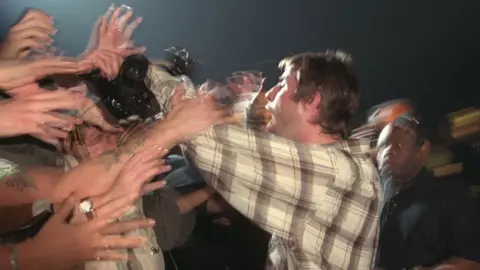 Getty Images An Oasis concert in 1997