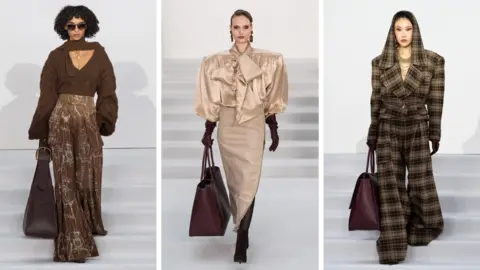 Gamma-Rapho/Getty Images Models walk the runway at the Paul Costelloe Ready to Wear Fall/Winter 2026-2027 fashion show during London Fashion Week February 2026 on February 19, 2026 in London, England.