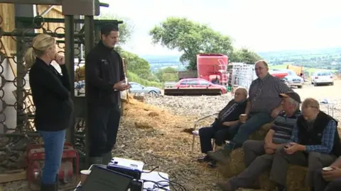 BBC A Farming Connect event