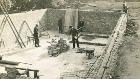 Susan Taylor Building Lincoln Cathedral's water tank