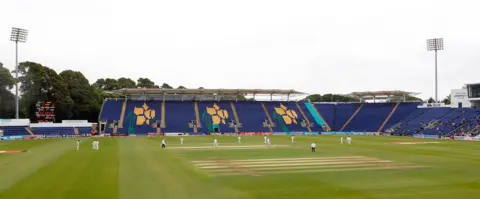 IAN KINGTON/Getty Images The Swalec stadium in Cardiff